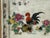 Vintage Finish Rooster Flower Graphic Rectangular Porcelain Plate Art For Sale - Image 10 of 10