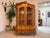 Baroque Style Inlaid Walnut Display Cabinet, 1980s For Sale - Image 4 of 13