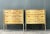 Yellow Vintage Hand-Painted Wood Chest - A Pair For Sale - Image 8 of 17