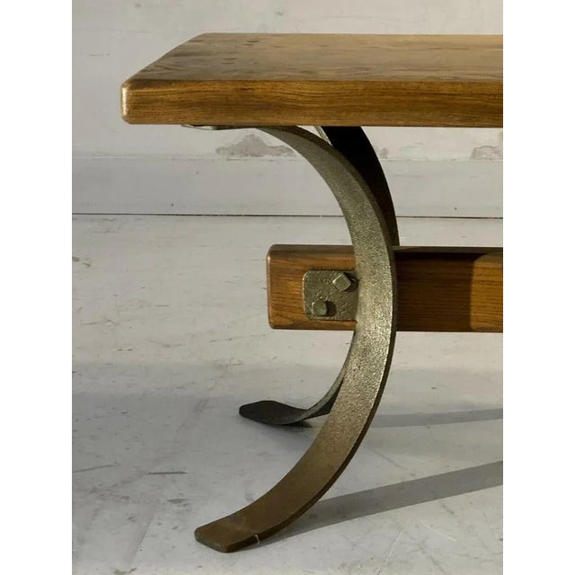 Modern Brutalist Coffee Table, France, 1970s For Sale - Image 11 of 13