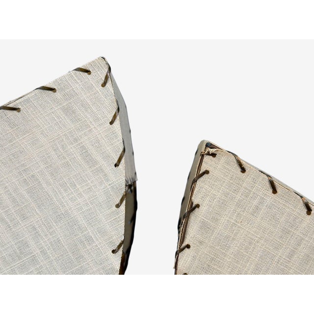 Wood American Modern, Floor Lamp, Walnut, Brass, Vellum, Usa, 1950s For Sale - Image 7 of 14