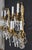 Mid 20th Century Pair of Restored French Plaza Hotel Crystal Wall Sconces For Sale - Image 9 of 10