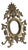 Small Bronze Table Mirror For Sale