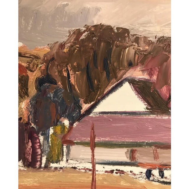 Jean Krillé, Tableau No. 45, Oil on Cardboard For Sale - Image 5 of 7