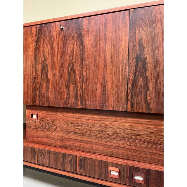 ​Fristho Highboard in Rosewood, 1960s For Sale - Image 14 of 17