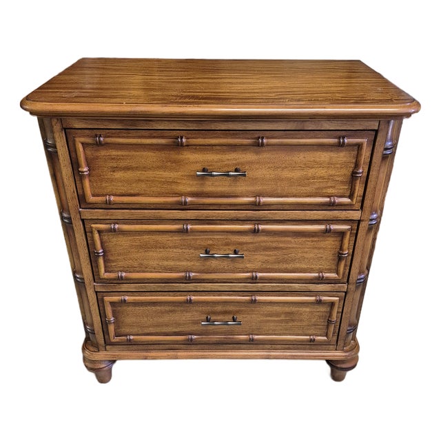 Magnussen Palm Bay Style 3-Drawer Nightstand For Sale