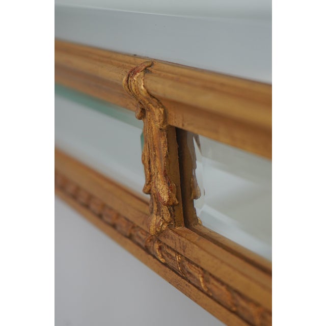 Gold Carvers Guild Adam Style Gold Frame Mirror For Sale - Image 8 of 12