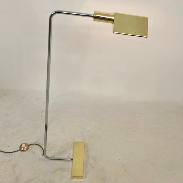 Mid-Century Modern Floorlight by Cedric Hartman for Jack Lenor Larsen, 1960s For Sale - Image 3 of 9