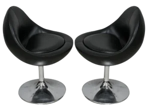 Set of Space Age Swivel Chairs, 1960s