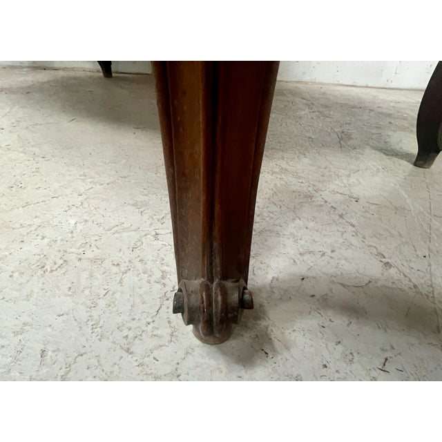 Louis XV Style Desk in Walnut, 1800s For Sale - Image 4 of 15