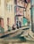 Original watercolor on paper by Henry Emil Salloch, also known as Heinz Emil Salloch, the German-born American artist and...