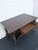 Early 1900s Heavy Carved Tiger Oak Library Console Table Partner Desk 6571a For Sale - Image 4 of 18