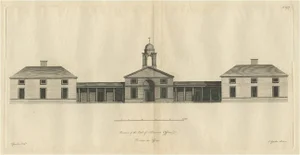 Colen Campbell, Illustration of the Office of the Earl of Abercorn in Ireland or Scotland, 1770, Print