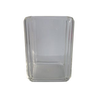 Mid Century Lucite Trash Can For Sale