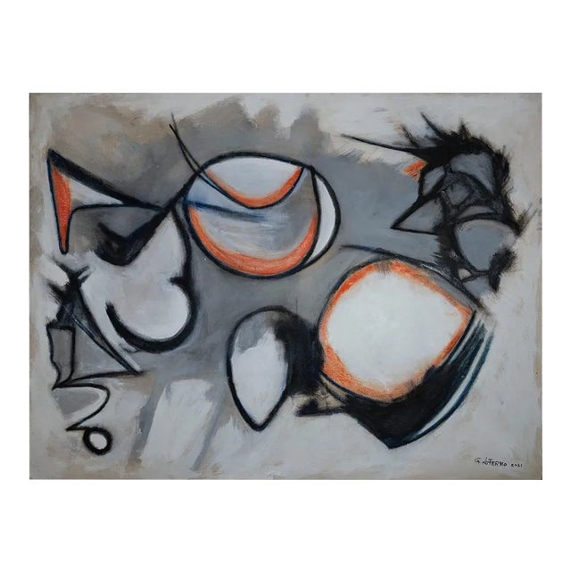 Giorgio Lo Fermo, Stones, Oil on Canvas, 2021 For Sale
