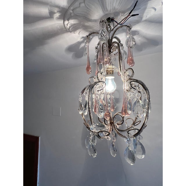 Hepburn's Tears Murano Chandelier, 1950s For Sale - Image 15 of 18