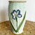 Vintage Italian Hand Painted Floral Ceramic Vase For Sale In Miami - Image 6 of 7