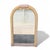 1980s Postmodern Tessellated Stone Arched Wall Mirror For Sale - Image 16 of 18