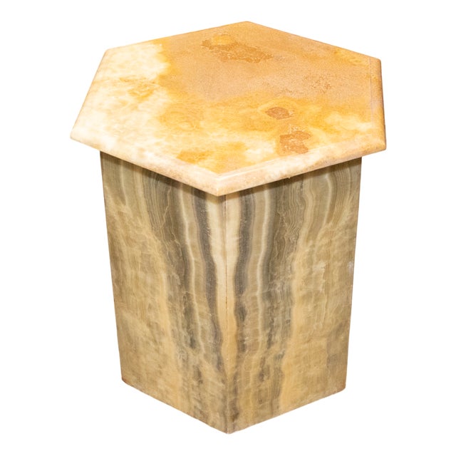 French Coffee Table in Onyx For Sale