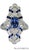 Stunning 18K (750) White Gold - Natural VVS Diamond & Blue Sapphire: Ring Metal Type: 18K (750) White Gold Total Item...