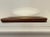 Wood Traditional Oval Walnut Wood & Gold Finish Table Top Mirror For Sale - Image 7 of 12