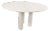 Italian Round Travertine Dining Table, 1970s For Sale