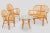 Set of Boho Italian Bamboo Two-Seater and Coffee-Table, 1970s For Sale - Image 10 of 15