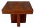 Vintage Mid Century Walnut Side Table Attributed to Milo Baughman For Sale
