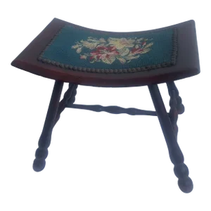 Bench French Country With Saddle Style Seat