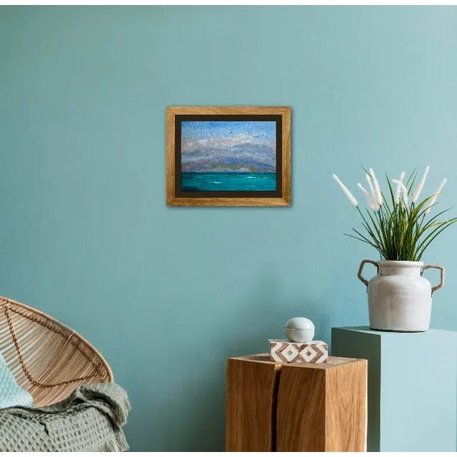 Molokai View, Hawaii Contemporary Impressionist Oil Painting For Sale In Reno/Lake Tahoe - Image 6 of 9