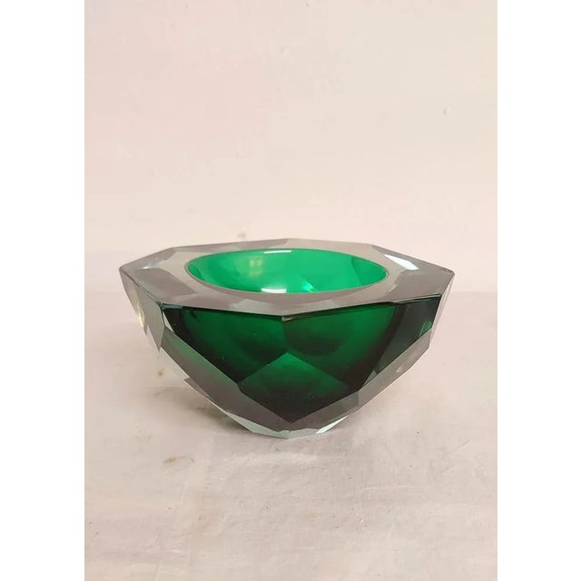 Crystal Bowl, Italy, 1980s For Sale - Image 9 of 9