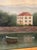 European School, Lakeside Villa with Swans, 1890s, Oil on Canvas, Framed For Sale - Image 11 of 12