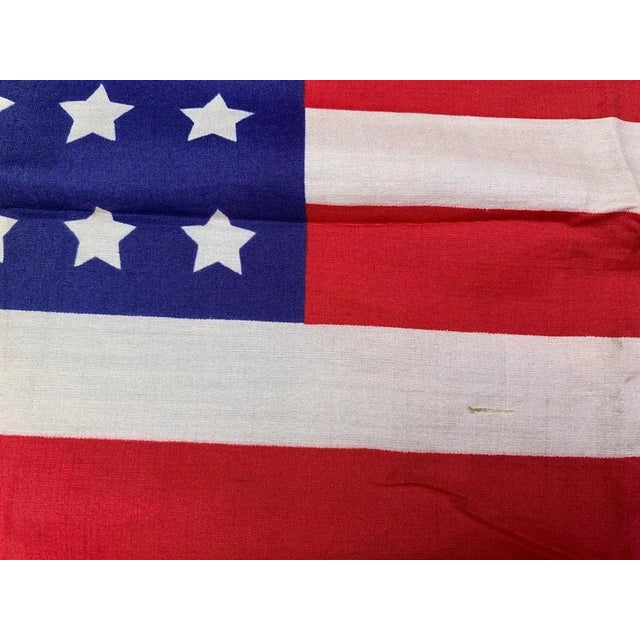 1930s Silk 48 Star American Flag For Sale - Image 4 of 8