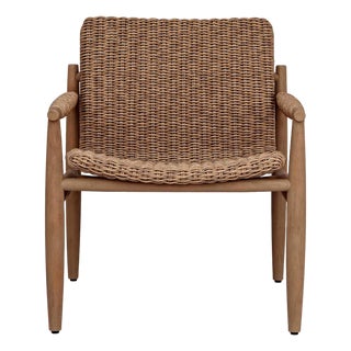 Sumba Golden Flax Outdoor Lounge Chair For Sale