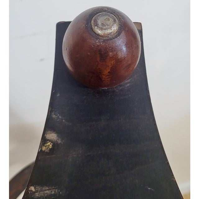 Antique French Round Directoire Bronze & Marble Top Empire Gueridon Side Table For Sale - Image 11 of 13