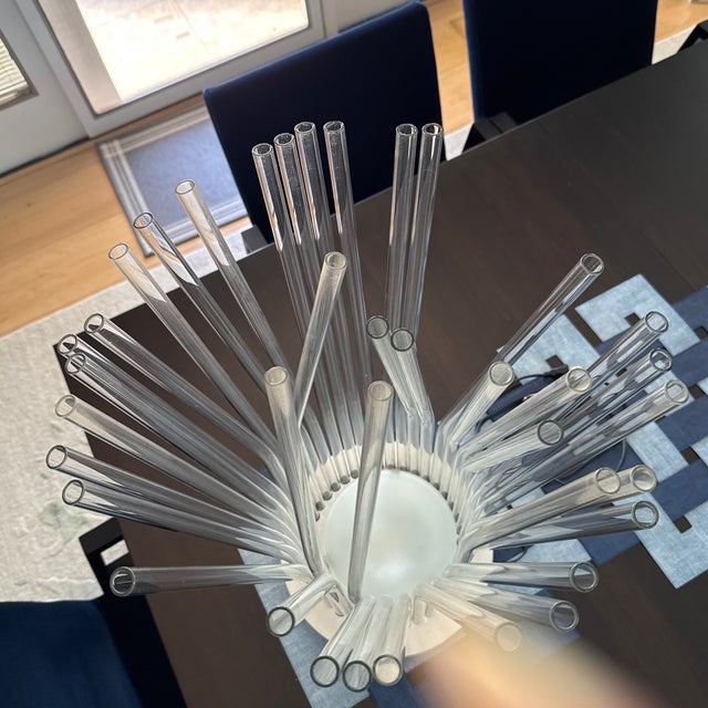 Transparent Fluxus E Cassina Table Lamp by Paolo Ulian For Sale - Image 8 of 12