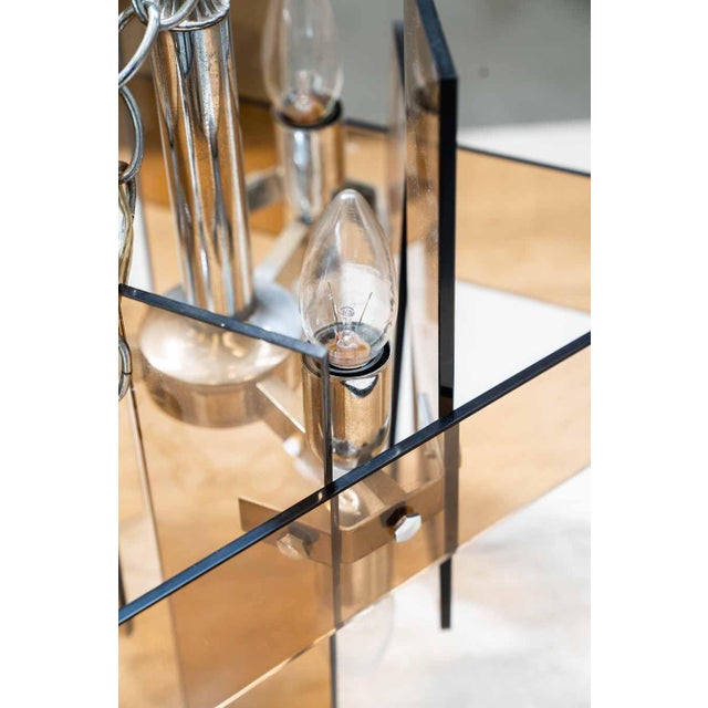 1970s Orange Glass Ceiling Lamps, 1970s, Set of 2 For Sale - Image 5 of 15