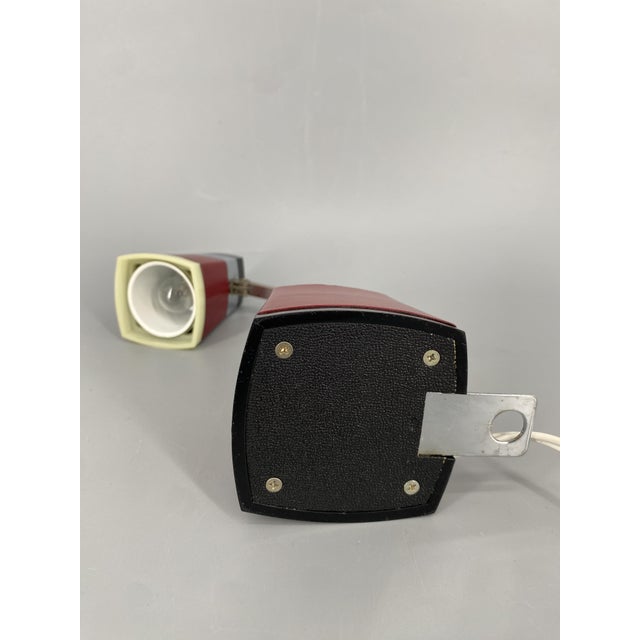 Metal Iris Table Lamp by Tada Kiko for Taki Light, 1960s For Sale - Image 7 of 14