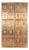 Pair of Brass Architectural Elevator Doors in the Style of Louis Sullivan From a Chicago Building 1930c. For Sale