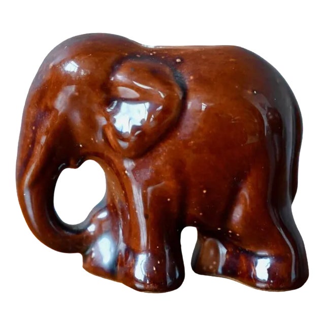 Small Zoomorphic Figure in Stoneware For Sale