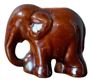 Small Zoomorphic Figure in Stoneware