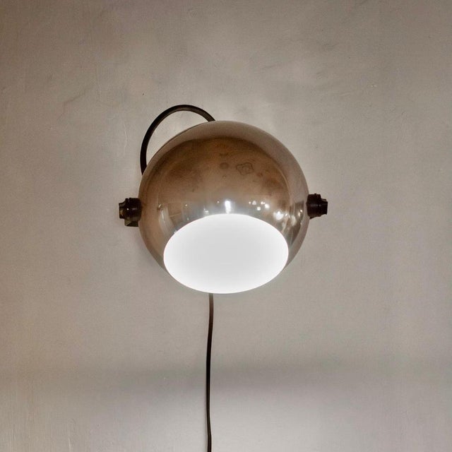 Space Age Chromed Alta Lite Wall Sconces from Targetti Sankey, 1970s, Set of 2 For Sale - Image 15 of 18