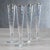Aperitivo Slim Champagne Flute- Luster w/ Gold Rim - Set Of Four The Aperitivo Triangular collection is a stylish addition...