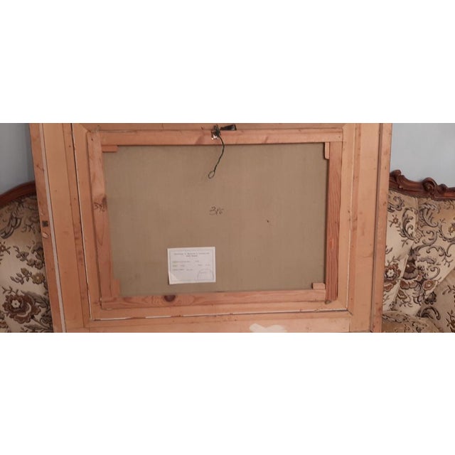 Alfonse Renè, Flowers, 1980, Oil on Canvas For Sale - Image 16 of 18