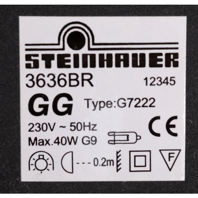 Vintage German Bronze Floor Lamp from Steinhauer, 1980s For Sale - Image 10 of 14