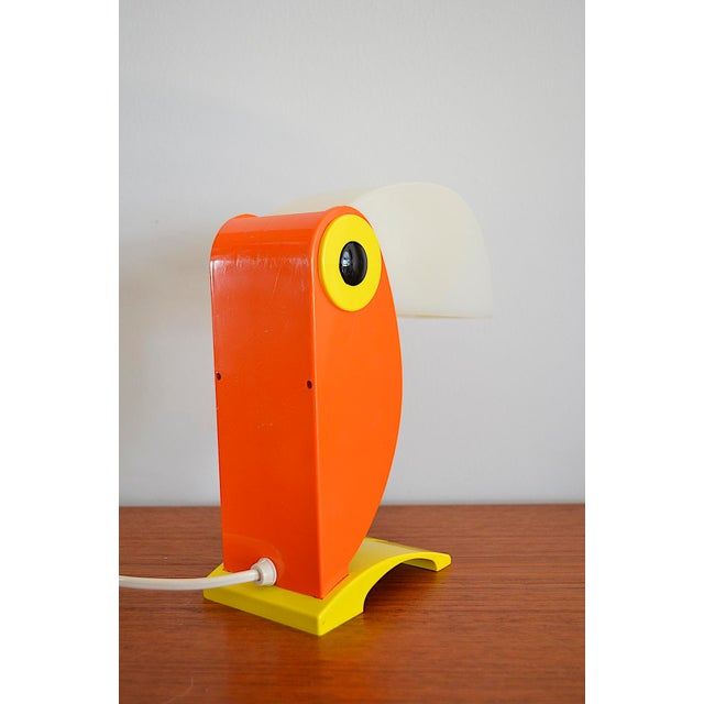 Toucan Table Lamp by Ferrari for OTF Verona, 1960s For Sale - Image 3 of 16