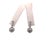 Tahitian Pearl & Sapphire Earrings 14k Gold 9.46 mm Certified For Sale - Image 10 of 11