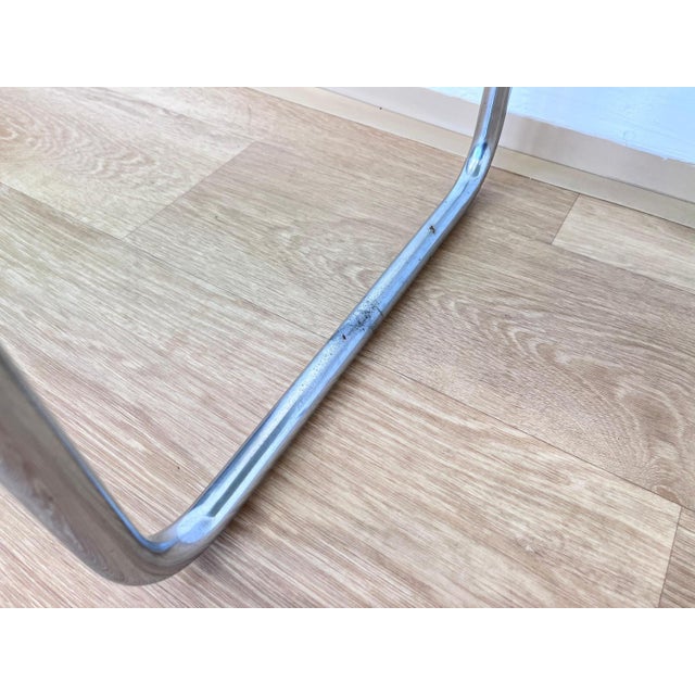 Bauhaus Bauhaus Chrome Side Table attributed to Marcel Breuer for Mucke Melder, 1930s For Sale - Image 3 of 10