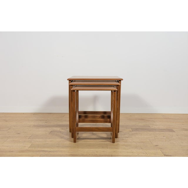 Mid-Century Nesting Tables by Victor Wilkins for G-Plan, United Kingdom, 1960s, Set of 3 For Sale - Image 9 of 18