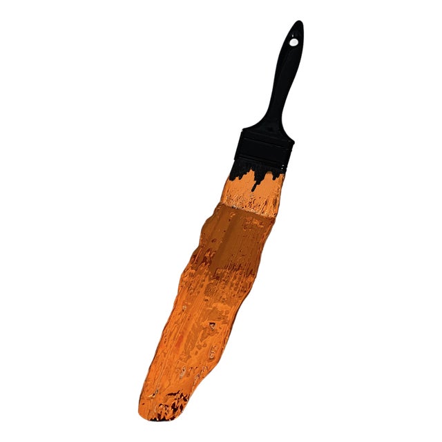 Santicri, Orange Brush, 2025, Resin For Sale